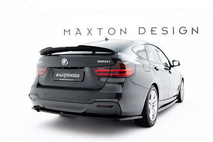 Diffusor Flaps V.2 passend für BMW 3er GT M-Paket F34 schwarz Hochglanz