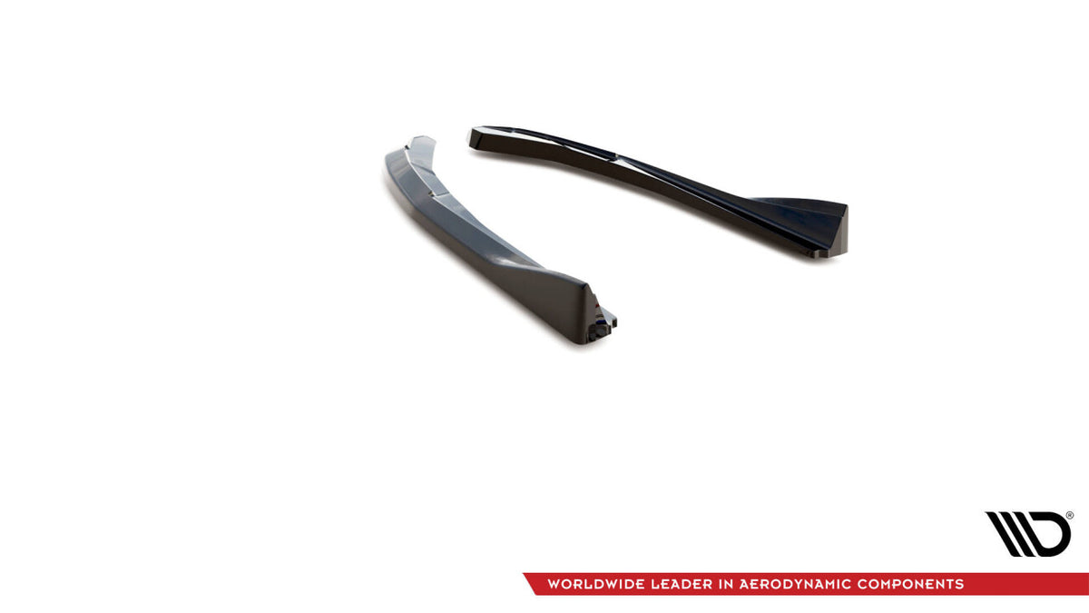 Diffusor Flaps V.2 passend für BMW 4er Gran Coupe M-Paket G26 schwarz Hochglanz