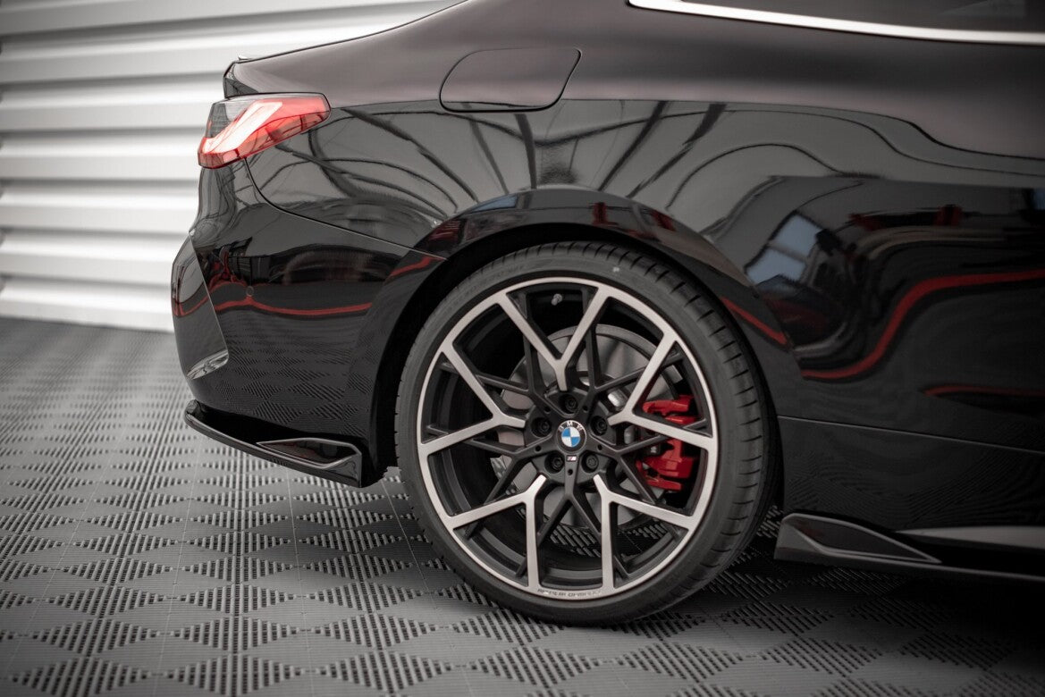 Diffusor Flaps V.2 passend für BMW 4er M-Paket G22 / G23 / G22 FL / G23 FL schwarz Hochglanz