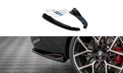 Diffusor Flaps V.2 passend für BMW 4er M-Paket G22 / G23 / G22 FL / G23 FL schwarz Hochglanz