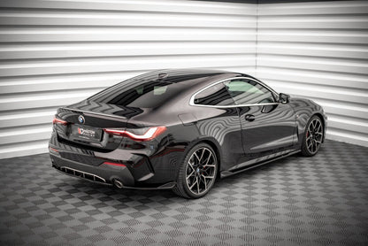 Diffusor Flaps V.2 passend für BMW 4er M-Paket G22 / G23 / G22 FL / G23 FL schwarz Hochglanz