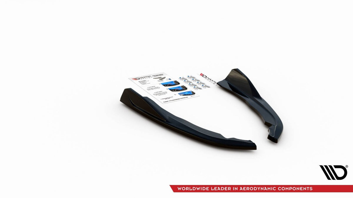 Diffusor Flaps V.2 passend für BMW 4er M-Paket G22 / G23 / G22 FL / G23 FL schwarz Hochglanz