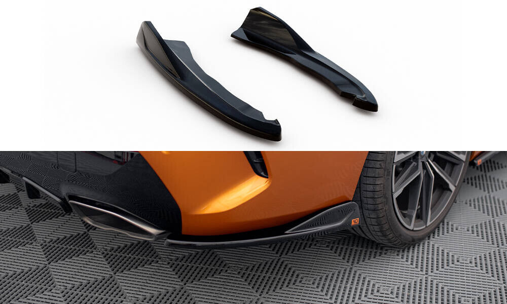 Diffusor Flaps V.2 passend für BMW 4er M440i G22 / G23 / G22 FL / G23 FL schwarz Hochglanz