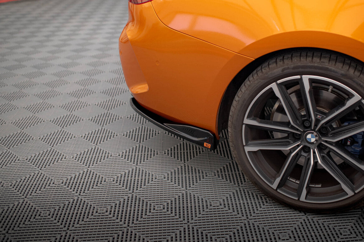Diffusor Flaps V.2 passend für BMW 4er M440i G22 / G23 / G22 FL / G23 FL schwarz Hochglanz