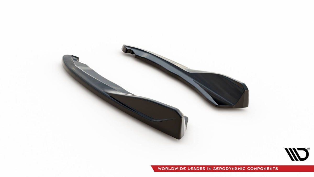 Diffusor Flaps V.2 passend für BMW 4er M440i G22 / G23 / G22 FL / G23 FL schwarz Hochglanz