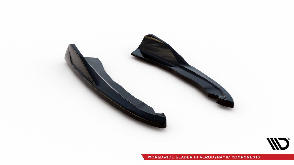 Diffusor Flaps V.2 passend für BMW 4er M440i G22 / G23 / G22 FL / G23 FL schwarz Hochglanz