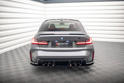 Diffusor Flaps V.2 passend für BMW M3 Limousine / Touring G80 / G81 schwarz Hochglanz