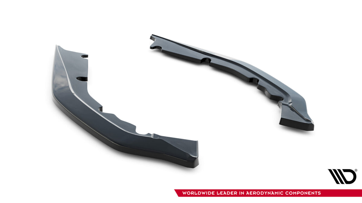 Diffusor Flaps V.2 passend für BMW M4 G82 / G82 FL schwarz Hochglanz