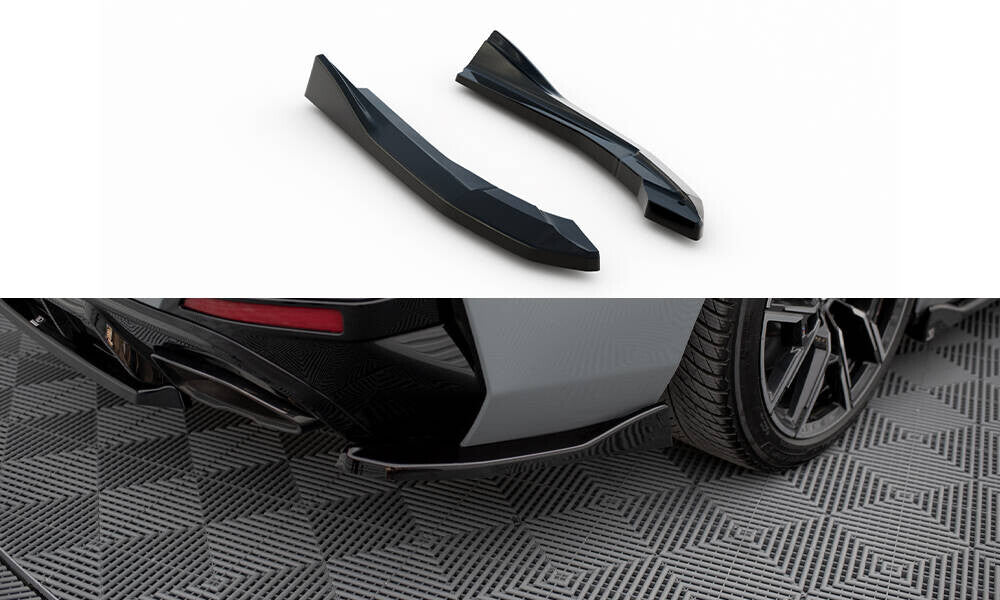 Diffusor Flaps V.2 passend für BMW M440i Gran Coupe G26 schwarz Hochglanz