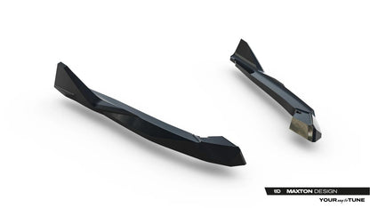 Diffusor Flaps V.2 passend für BMW M5 F90 / F90 Facelift schwarz Hochglanz