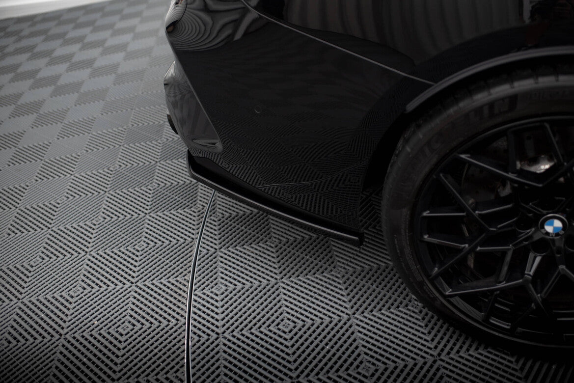 Diffusor Flaps V.2 passend für BMW M8 Gran Coupe F93 schwarz Hochglanz