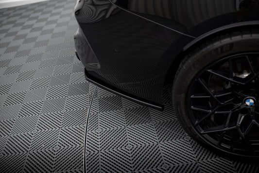 Diffusor Flaps V.2 passend für BMW M8 Gran Coupe F93 schwarz Hochglanz