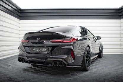 Diffusor Flaps V.2 passend für BMW M8 Gran Coupe F93 schwarz Hochglanz