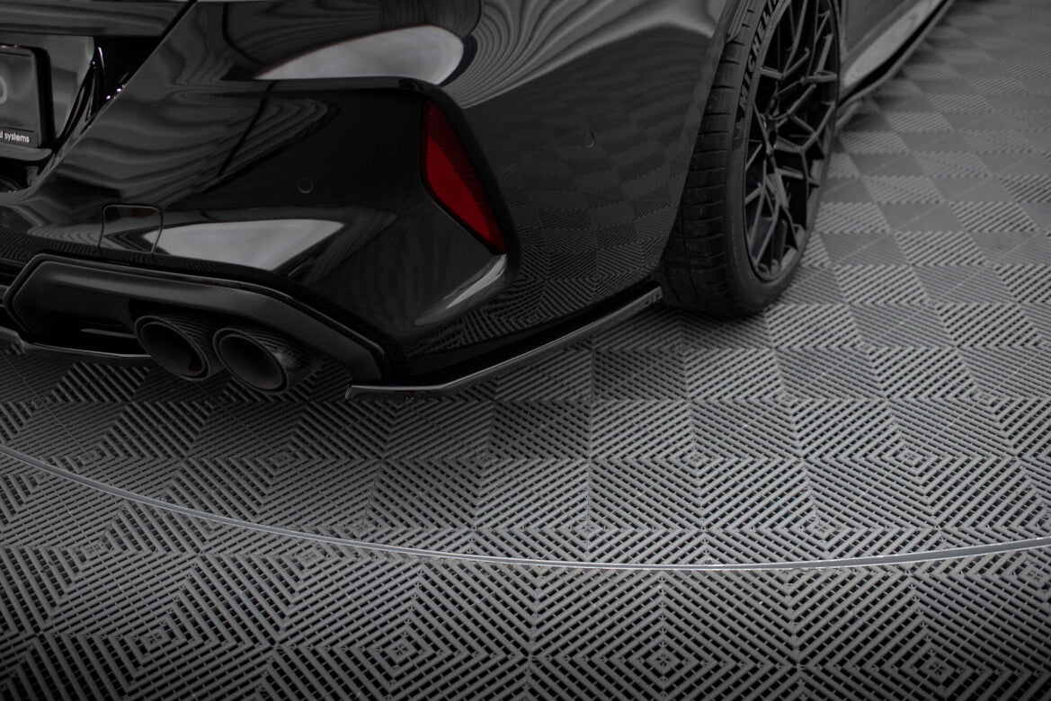 Diffusor Flaps V.2 passend für BMW M8 Gran Coupe F93 schwarz Hochglanz