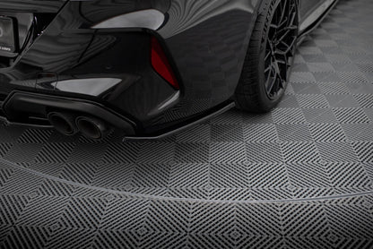 Diffusor Flaps V.2 passend für BMW M8 Gran Coupe F93 schwarz Hochglanz