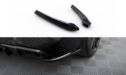 Diffusor Flaps V.2 passend für BMW X3 M F97 / F97 FL schwarz Hochglanz