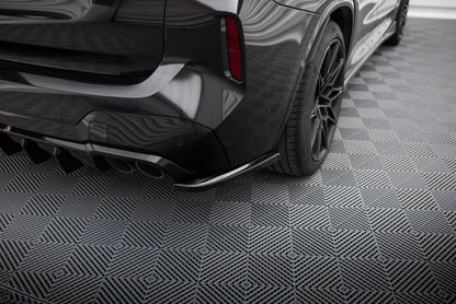 Diffusor Flaps V.2 passend für BMW X3 M F97 / F97 FL schwarz Hochglanz