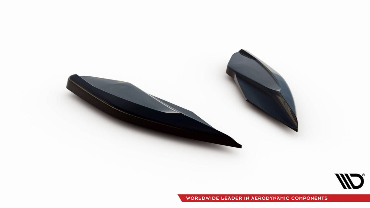 Diffusor Flaps V.2 passend für CUPRA Leon Hatchback Mk1 schwarz Hochglanz