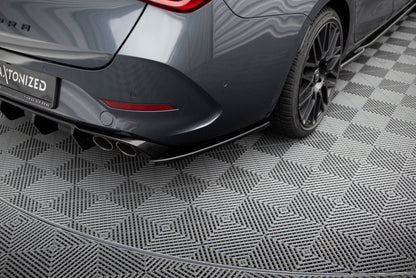 Diffusor Flaps V.2 passend für CUPRA Leon ST Mk1 FL schwarz Hochglanz
