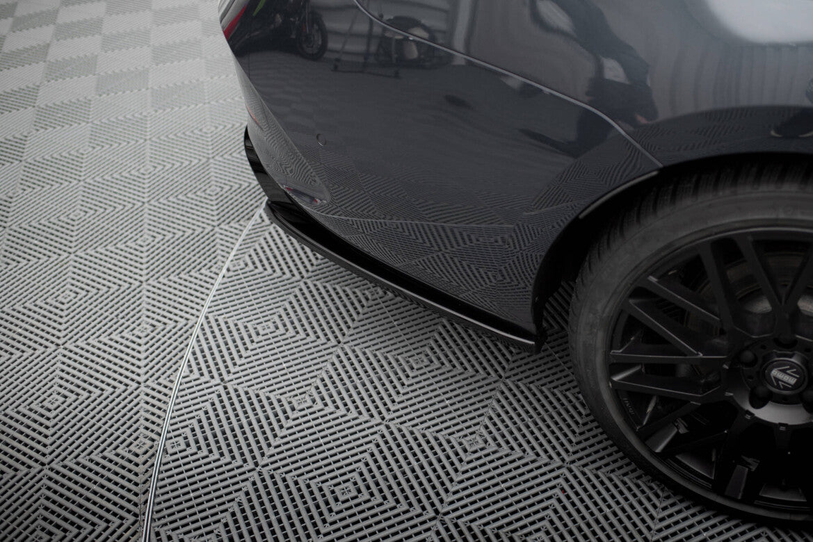 Diffusor Flaps V.2 passend für CUPRA Leon ST Mk1 FL schwarz Hochglanz
