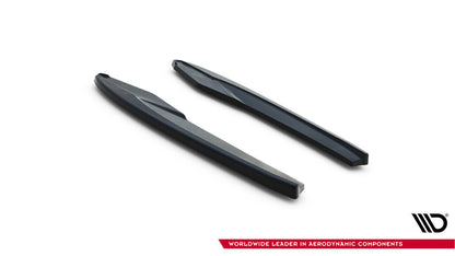 Diffusor Flaps V.2 passend für CUPRA Leon ST Mk1 FL schwarz Hochglanz