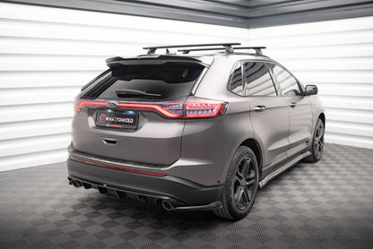 Diffusor Flaps V.2 passend für Ford Edge Mk2 schwarz Hochglanz