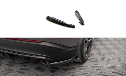 Diffusor Flaps V.2 passend für Ford Edge Mk2 schwarz Hochglanz