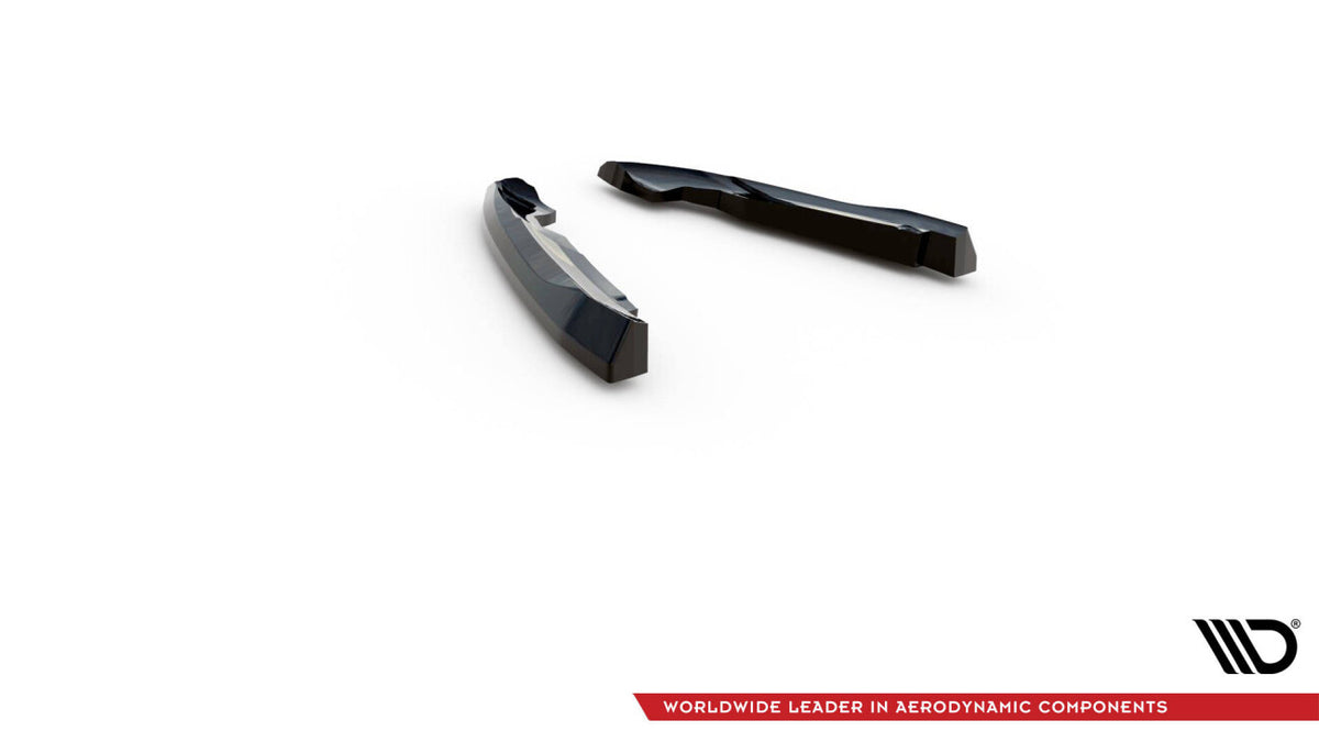 Diffusor Flaps V.2 passend für Ford Edge Mk2 schwarz Hochglanz