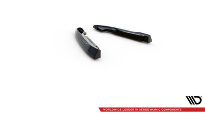 Diffusor Flaps V.2 passend für Ford Edge Mk2 schwarz Hochglanz