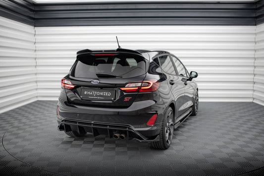 Diffusor Flaps V.2 passend für Ford FIesta Mk8 ST schwarz Hochglanz