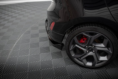 Diffusor Flaps V.2 passend für Ford FIesta Mk8 ST schwarz Hochglanz