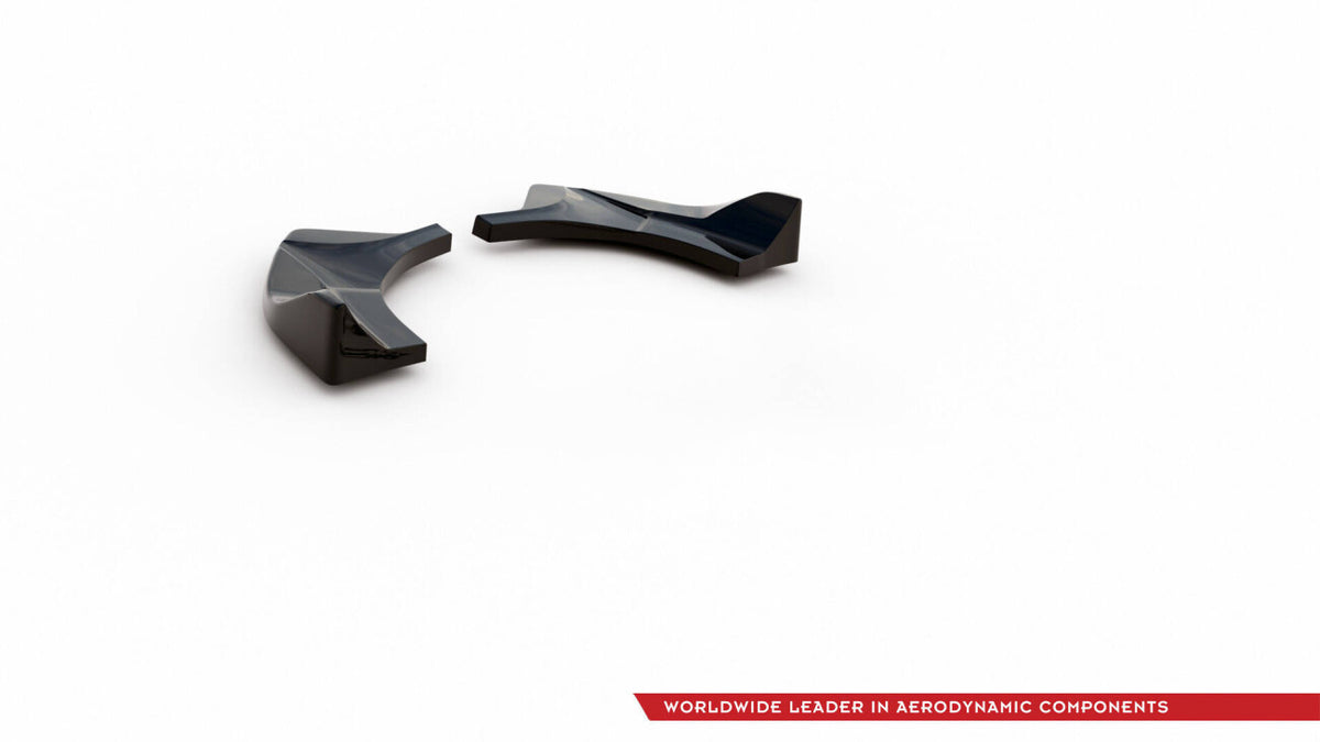 Diffusor Flaps V.2 passend für Ford FIesta Mk8 ST schwarz Hochglanz