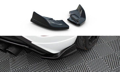 Diffusor Flaps V.2 passend für Ford Fiesta ST Mk7 FL schwarz Hochglanz