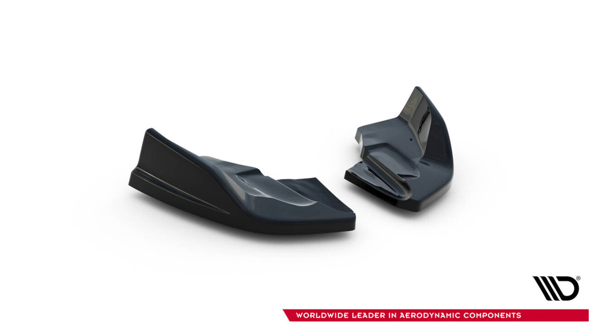 Diffusor Flaps V.2 passend für Ford Fiesta ST Mk7 FL schwarz Hochglanz