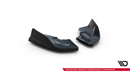 Diffusor Flaps V.2 passend für Ford Fiesta ST Mk7 FL schwarz Hochglanz