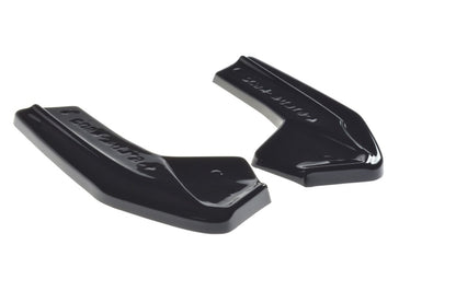 Diffusor Flaps V.2 passend für Ford Focus Hatchabck ST-Line schwarz Hochglanz