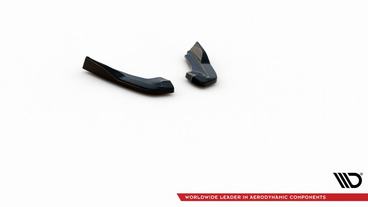 Diffusor Flaps V.2 passend für Ford Focus Hatchback ST Mk4 schwarz Hochglanz
