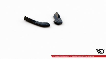 Diffusor Flaps V.2 passend für Ford Focus Hatchback ST Mk4 schwarz Hochglanz