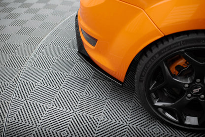 Diffusor Flaps V.2 passend für Ford Focus ST Mk2 FL schwarz Hochglanz