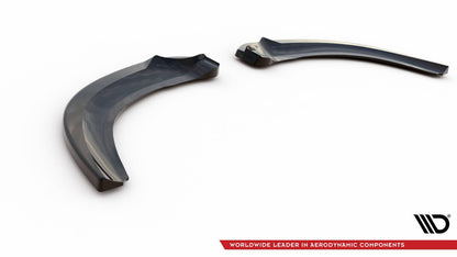 Diffusor Flaps V.2 passend für Ford Focus ST Mk3 FL schwarz Hochglanz
