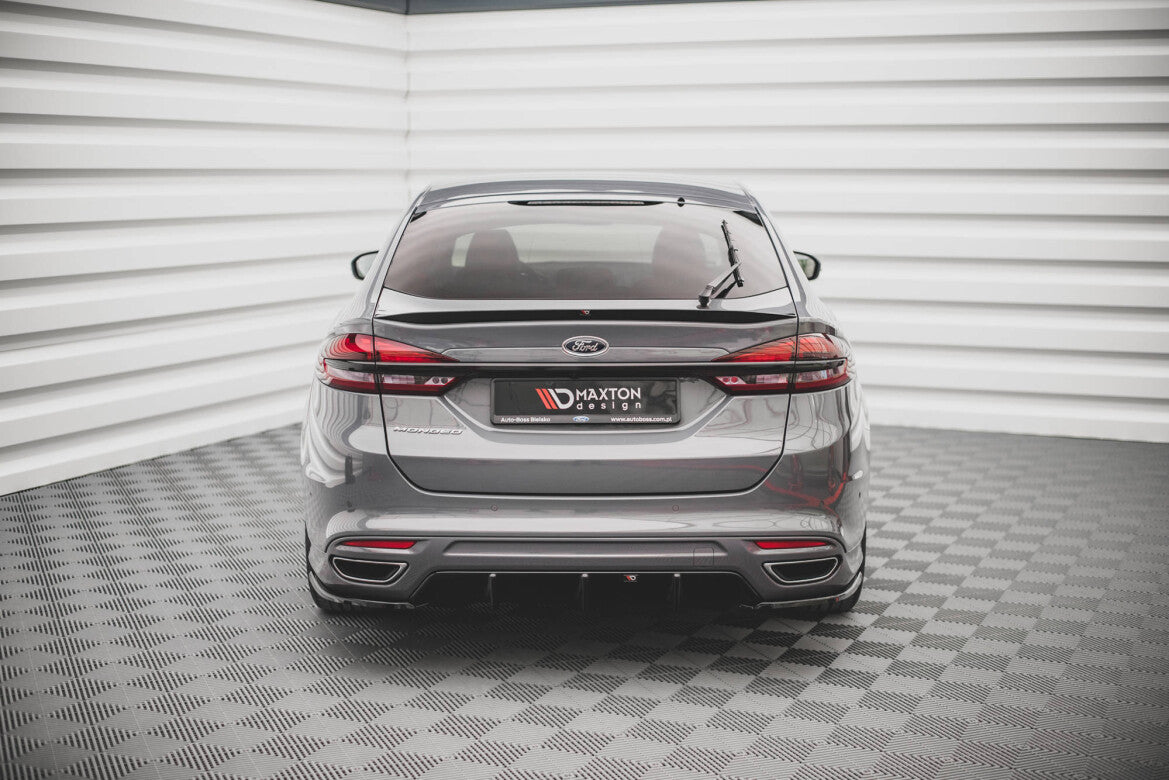 Diffusor Flaps V.2 passend für Ford Mondeo ST-Line Mk5 FL schwarz Hochglanz