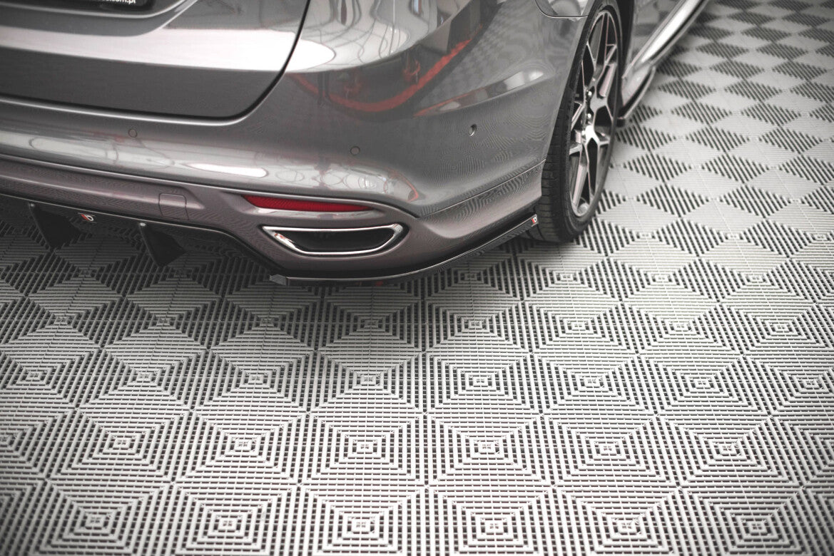 Diffusor Flaps V.2 passend für Ford Mondeo ST-Line Mk5 FL schwarz Hochglanz