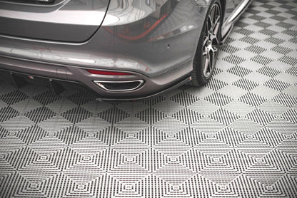 Diffusor Flaps V.2 passend für Ford Mondeo ST-Line Mk5 FL schwarz Hochglanz