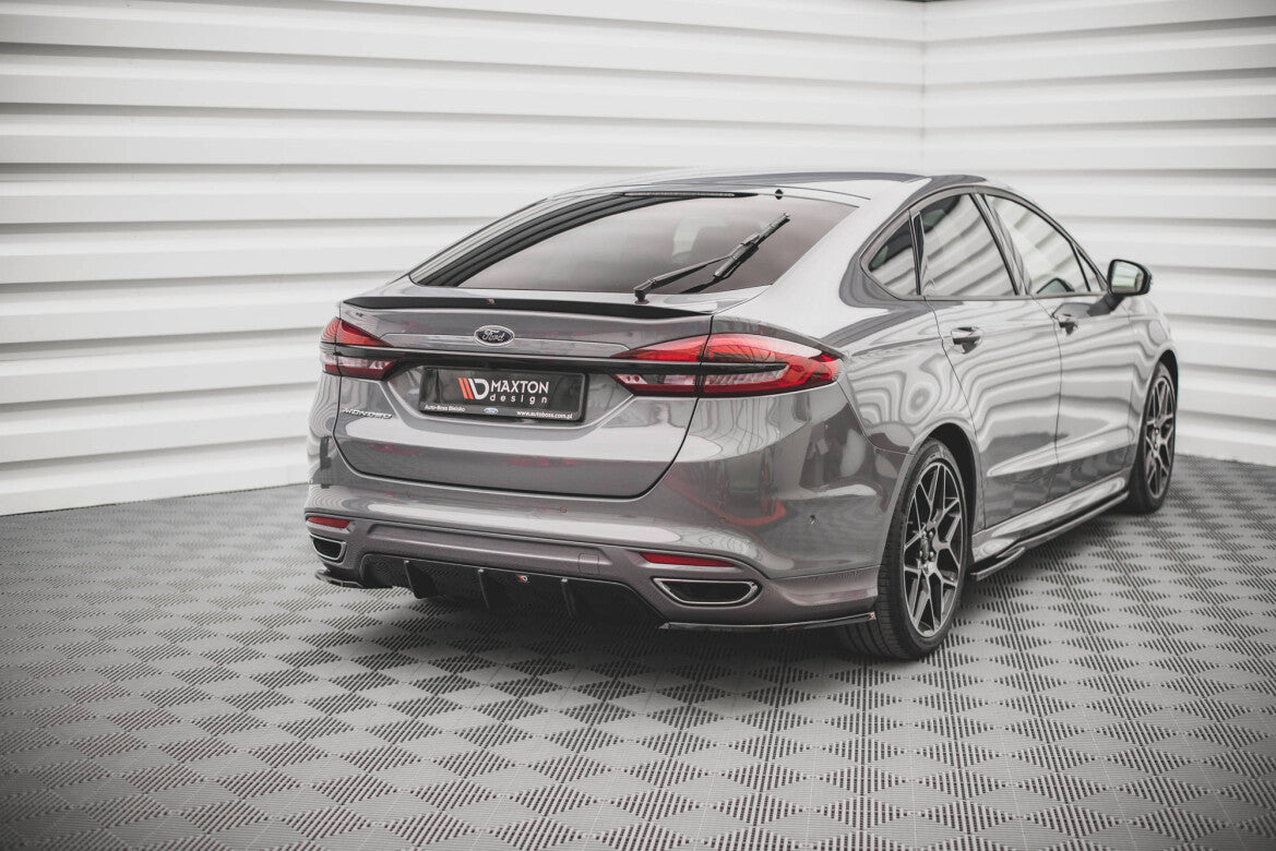 Diffusor Flaps V.2 passend für Ford Mondeo ST-Line Mk5 FL schwarz Hochglanz
