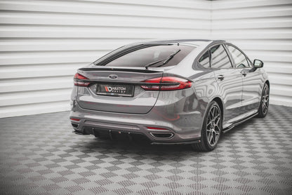 Diffusor Flaps V.2 passend für Ford Mondeo ST-Line Mk5 FL schwarz Hochglanz