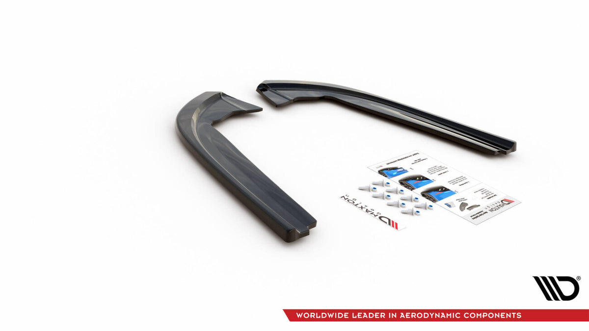 Diffusor Flaps V.2 passend für Ford Mondeo ST-Line Mk5 FL schwarz Hochglanz