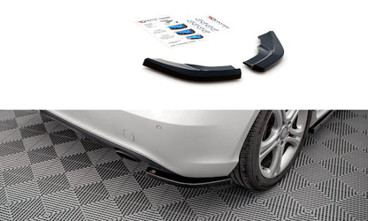 Diffusor Flaps V.2 passend für Mercedes A W176 schwarz Hochglanz