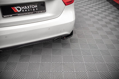 Diffusor Flaps V.2 passend für Mercedes A W176 schwarz Hochglanz