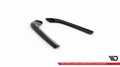 Diffusor Flaps V.2 passend für Mercedes CLK W209 schwarz Hochglanz