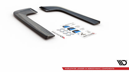 Diffusor Flaps V.2 passend für Mercedes V-Klasse AMG-Line W447 FL schwarz Hochglanz